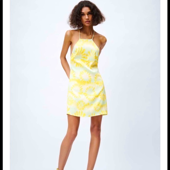 Zara | Dresses | Floral Halter Zara Dress | Poshmark
